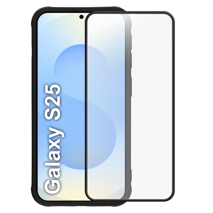 Etui do Samsung S25 do MagSafe MATT CASE WZMACNIANE Szkło 5D PREMIUM