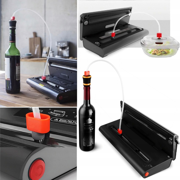 Zgrzewarka Próżniowa do Żywności Pakowarka Automatyczna do Jedzenia +