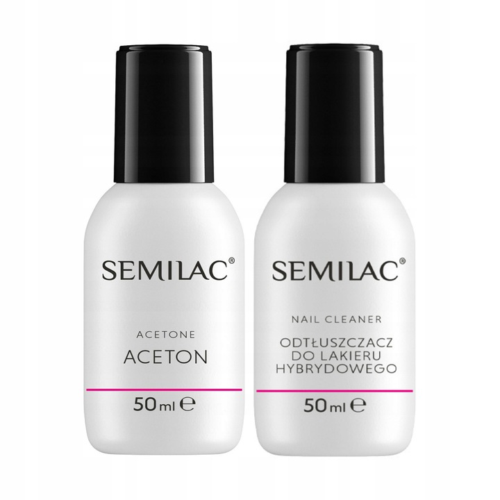 SEMILAC PREZENTOWY ZESTAW STARTOWY DO PAZNOKCI DLA POCZĄTKUJĄCYCH TRY