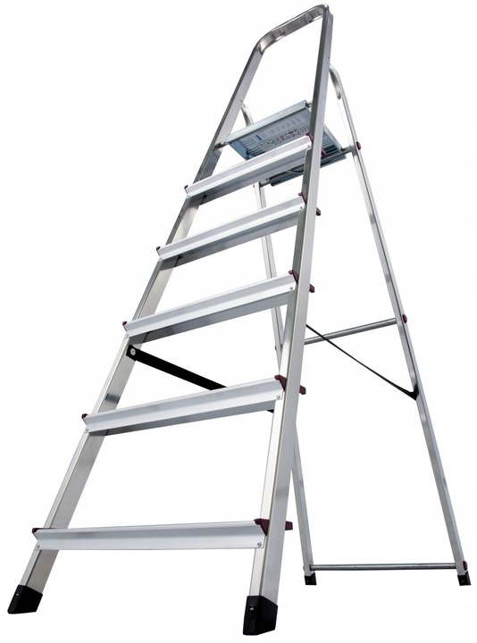 Drabina aluminiowa domowa Krause Corda 6 stopniowa