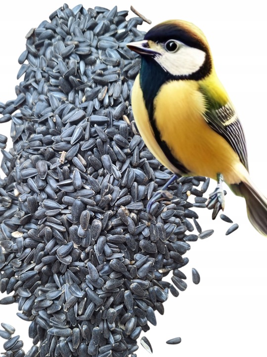 Słonecznik czarny 14 kg pokarm dla papug karma dla ptaków GRTIS kula tluszc