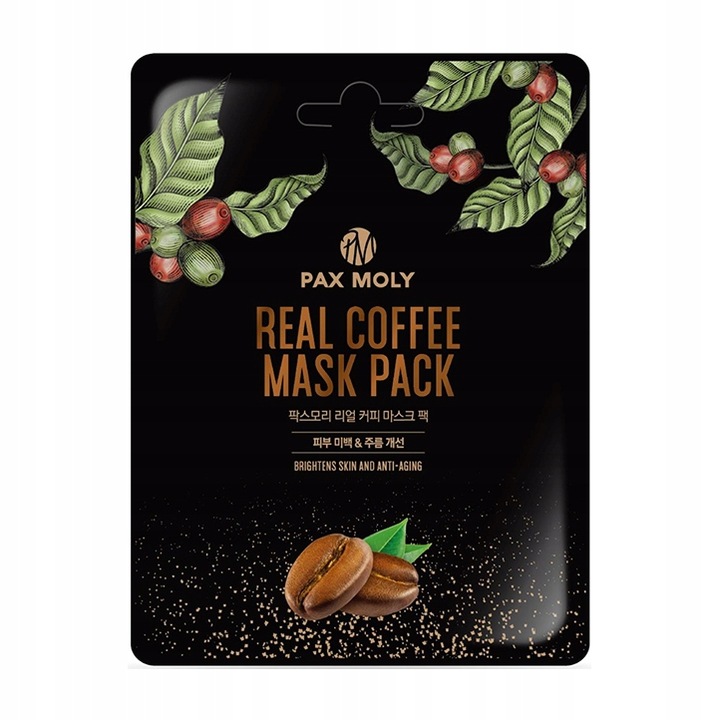 2 x PAX MOLY Zestaw 7 koreańskich masek do twarzy w płachcie