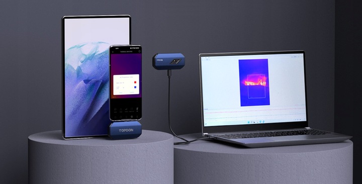 Kamera termowizyjna USB-C Termowizja TOPDON TC001 IR256x192 Android