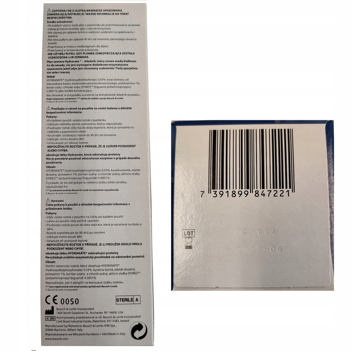 Płyn do soczewek ReNu MultiPlus 360 ml BauschLomb