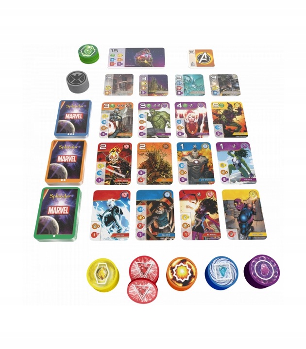 Gra planszowa Rebel Splendor Marvel