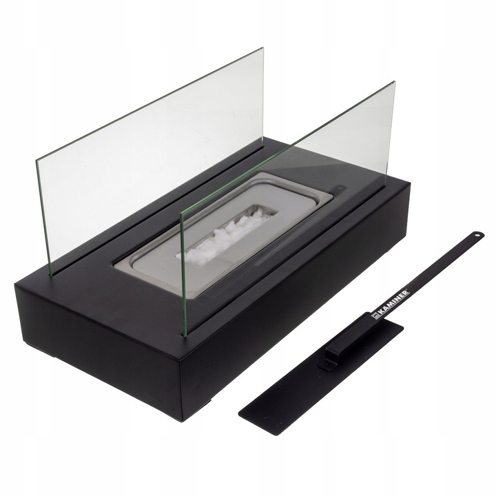 Biokominek Wolnostojący do Domu na Taras Bezdymny Bio Kominek na