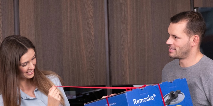 REMOSKA Prima Glass P32F/01 Czeski Prodiż Garnek do Pieczenia 4 l / 4