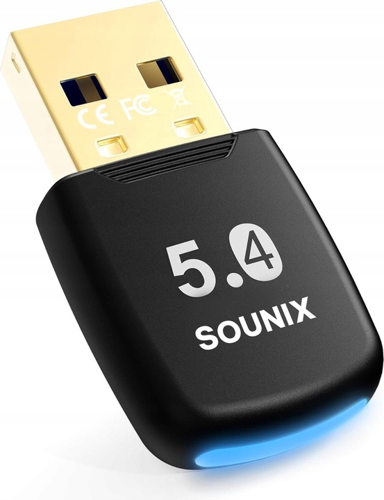 Adapter Bluetooth 5.4 USB do Komputera PC DONGLE SOUNIX