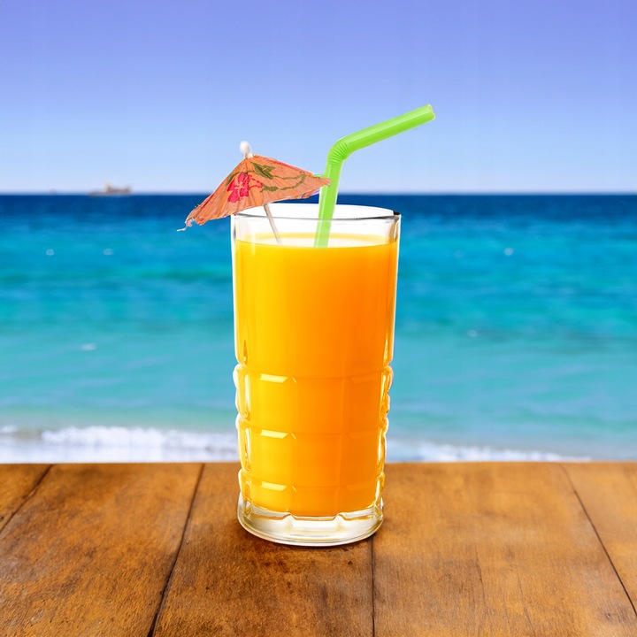 KPL SZKLANKI DO DRINKÓW NAPOJÓW UNIWERSALNE GRUBE SZKŁO ZESTAW 6 SZT 340 ML