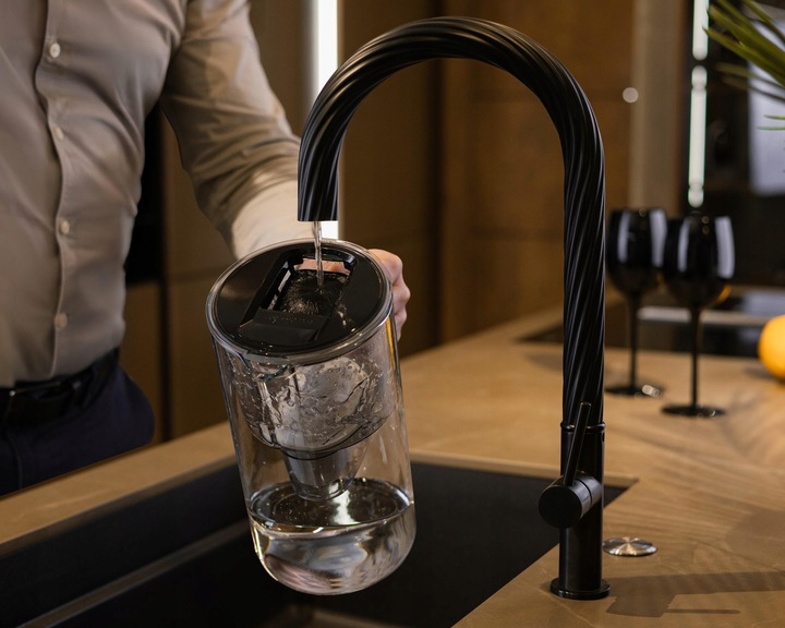 DZBANEK SZKLANY WESSPER D2 BOROSILICATE 3l + 1x FILTR WKŁAD WODY