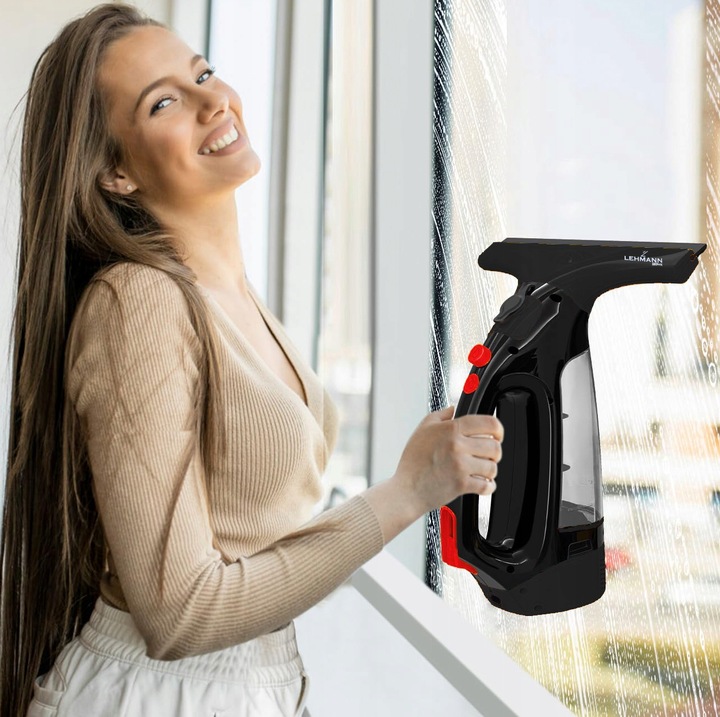 MYJKA DO OKIEN SZYB LUSTER AKUMULATOROWA ZESTAW WYSOKICH SZYB NA