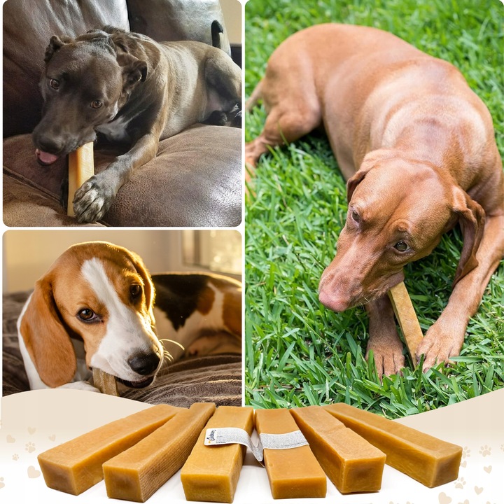 NATURALNY GRYZAK DLA PSA Z SERA HIMALAJSKIEGO SEREK M PRZEKĄSKA