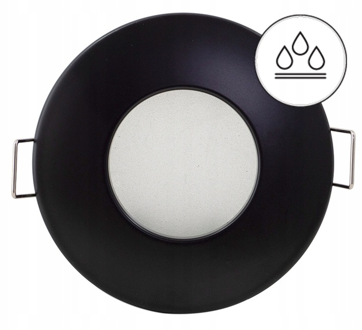 6x Oprawa hermetyczna IP44 + LED GU10 5W podbitka