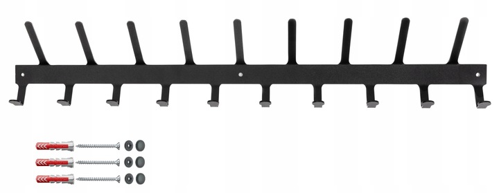 Wieszak ścienny na ubrania przedpokoju na ściane