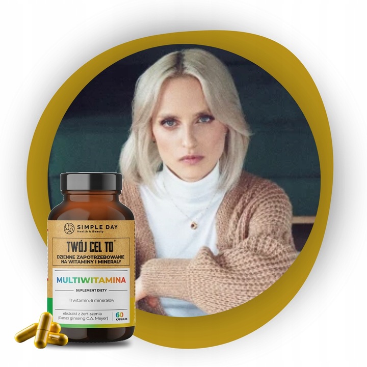 MULTIWITAMINA TWÓJ CEL TO - WITAMINY I MINERAŁY WITALNOŚĆ ZDROWIE 60 KAPS.