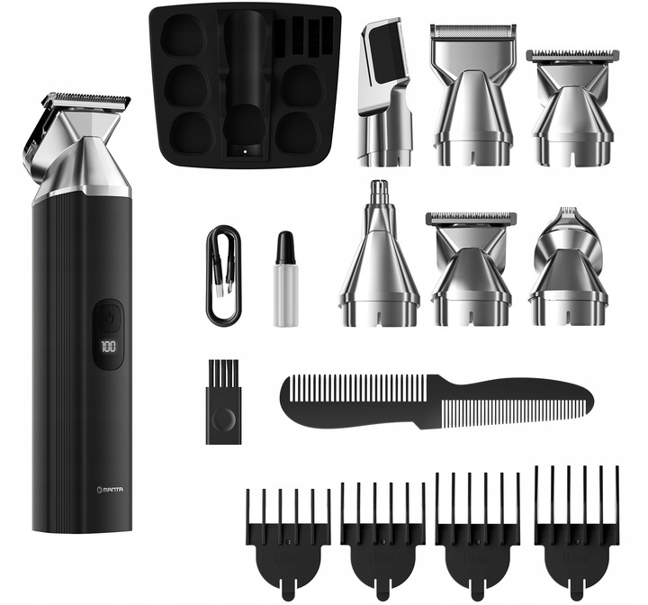 TRYMER MASZYNKA golarka do strzyżenia golenia włosów brody nosa uszu MANTA