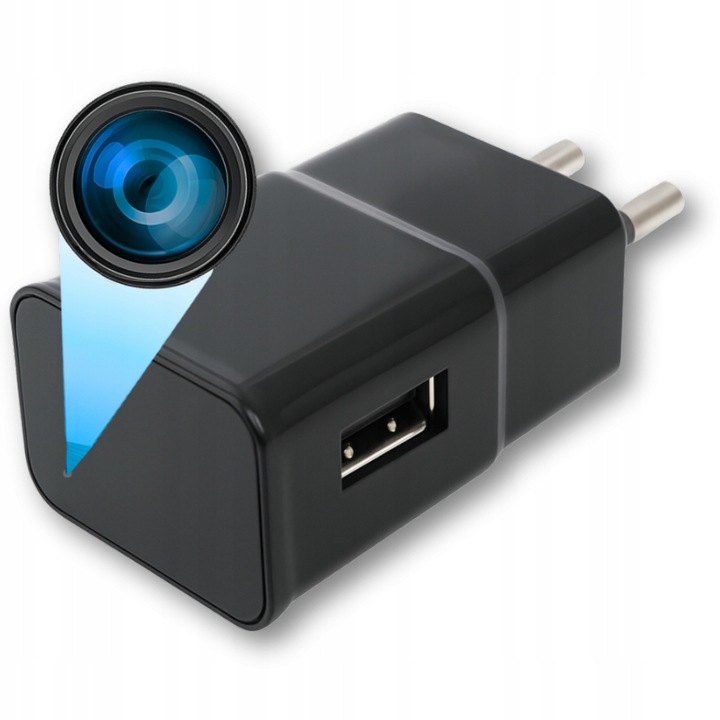 MINI KAMERA WIFI SZPIEGOWSKA UKRYTA W GNIAZDKU ANDROID ZDALNY PODGLĄD