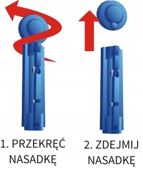 LANCETY OPTILETS 200SZT. DO NAKŁUWACZA OPTILET