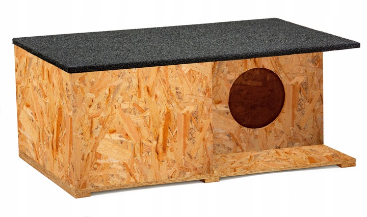 BUDKA BUDA DOMEK KOJEC LEGOWISKO DLA KOTA NA ZIMĘ