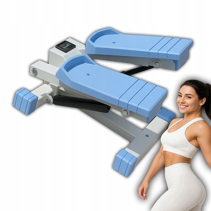 Stepper do Fitness Steper do Ćwiczeń Aerobiku Licznik LCD - step