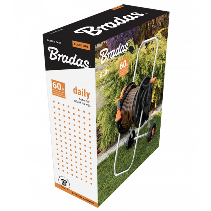 Wózek na Wąż 1/2'' 60m DAILY AG260