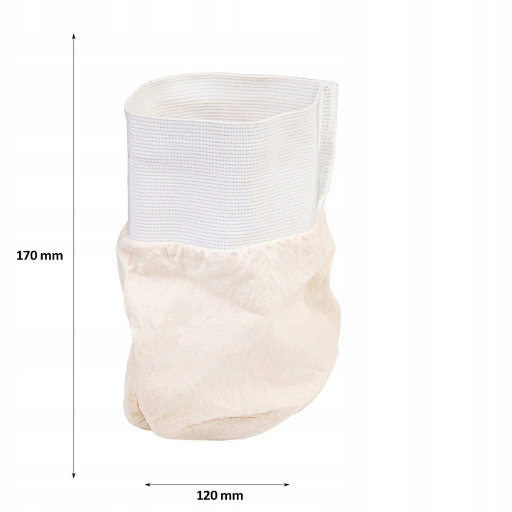 Worek do filtracji nalewek moszczu 1,2 l z gumką 1200 ml