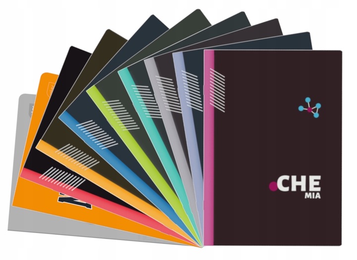 Komplet Zestaw ZESZYTÓW TEMATYCZNYCH kl 7-8 a5/60k + kolorowe ściągi 10 szt