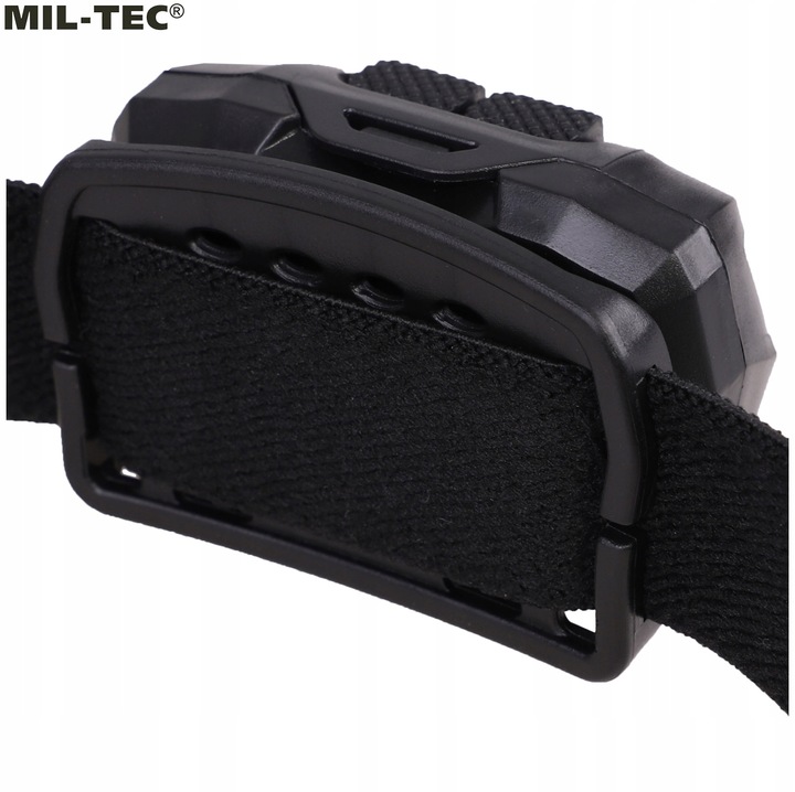 Latarka czołowa czołówka Mil-Tec 200 lumenów LED CREE XPE biała czerwona