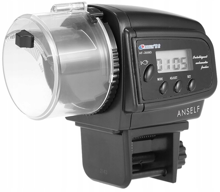 AUTOMATYCZNY KARMNIK DLA RYB LCD DOZOWNIK KARMIDŁO