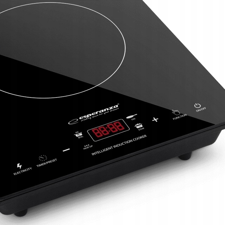 KUCHENKA INDUKCYJNA JEDNOPALNIKOWA EKH009 VESUVIUS ESPERANZA