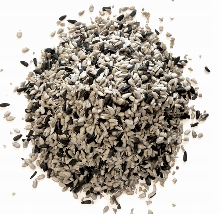 Słonecznik dla ptaków 90% łuskany 25kg, karma