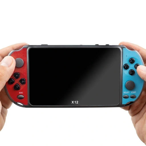 KONSOLA PRZENOŚNA x12 do GIER RETRO 5000+ GRA TELEWIZYJNA MINI 5" EMULATOR