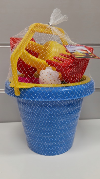 Zestaw zabawek do piasku piaskownicy na plaże wiaderko duże konewka