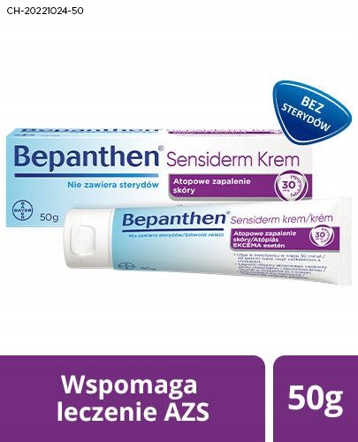 Bepanthen Sensiderm Krem leczenie AZS i egzemy 50g