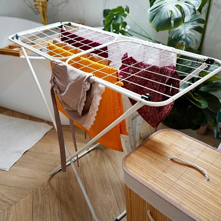 SUSZARKA Balkonowa na PRANIE Rozkładana na Ubrania Tadar Basic 182x40x86 cm