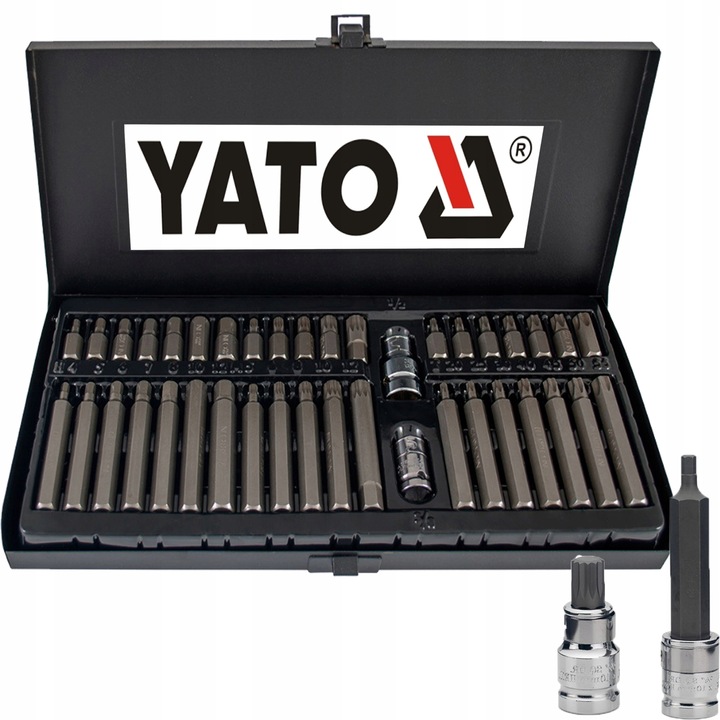 KLUCZE TORX SPLINE HEX IMBUSOWE BITY 40 el YATO