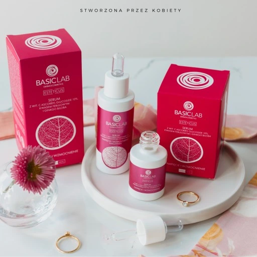 BasicLab Odmładzające Serum Przeciwzmarszczkowe