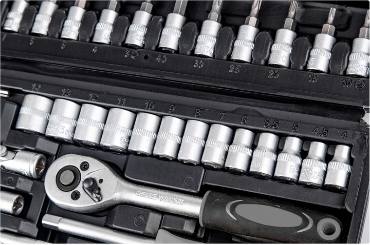 NASADKI ZESTAW KLUCZY NASADOWYCH BITY GRZECHOTKA