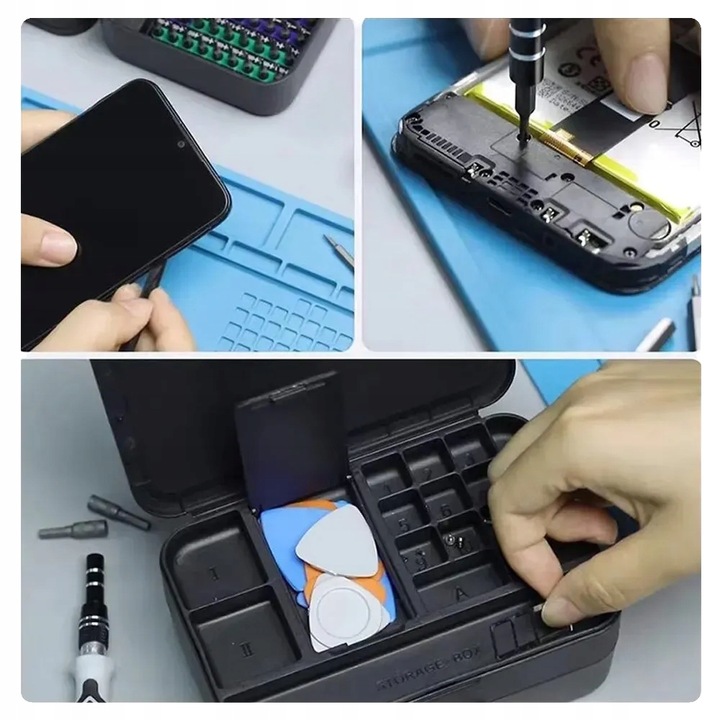 PROFESJONALNY ZESTAW narzędzi śrubokrętów wkrętaki torx bity DUŻY 132