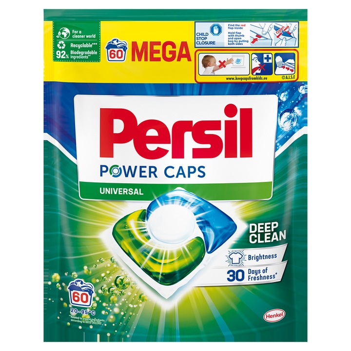 Persil Power Caps Universal 60