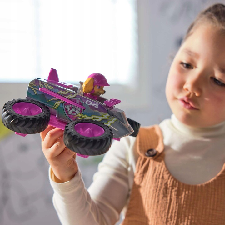 PSI PATROL SKYE RESCUE WHEELS POJAZD ODRZUTOWIEC + FIGURKA