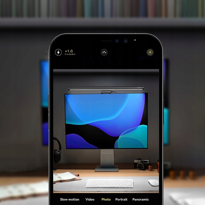 Baseus i-wok2 lampka LED na monitor do pulpitu oświetlenie ekranu czarny (D
