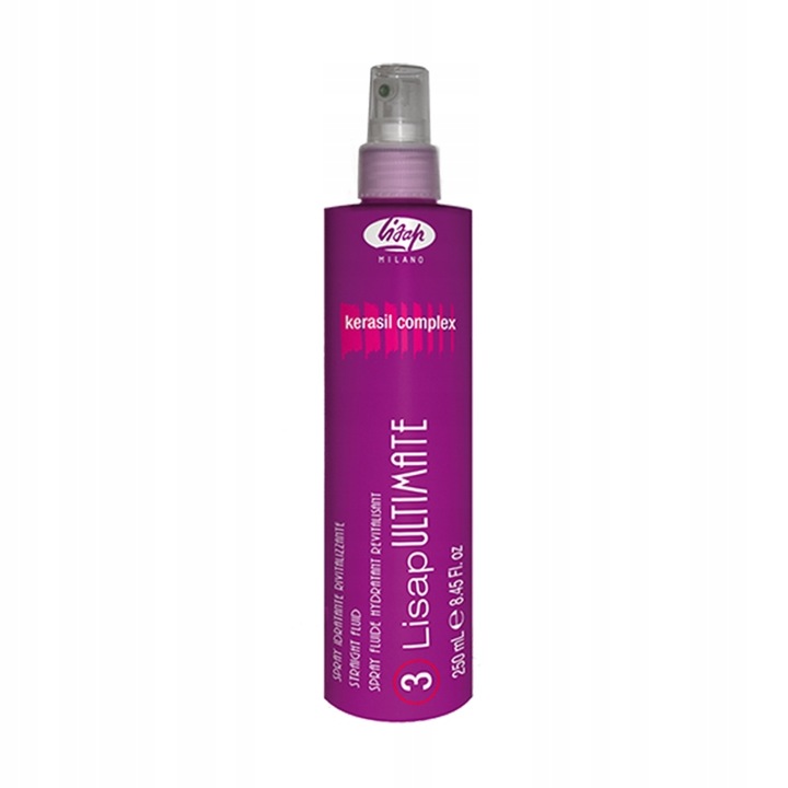 Lisap ultimate spray termoochronny spray prostujący do włosów 250ml