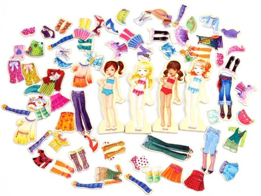 MAGNETYCZNA GRA UBIERANKA UKŁADANKA PUZZLE MONTESSORI