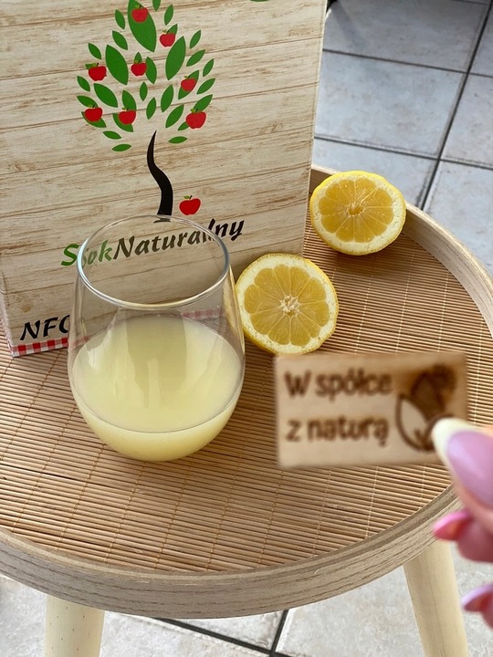 SOK Z CYTRYNY 100% CYTRYN TŁOCZONY CYTRYNOWY NFC 5