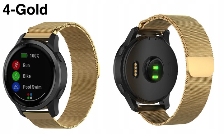 PASEK DO GARMIN VENU 2 3/ VIVOACTIVE 4 45mm Forerunner 265 46mm KOLORY 22MM