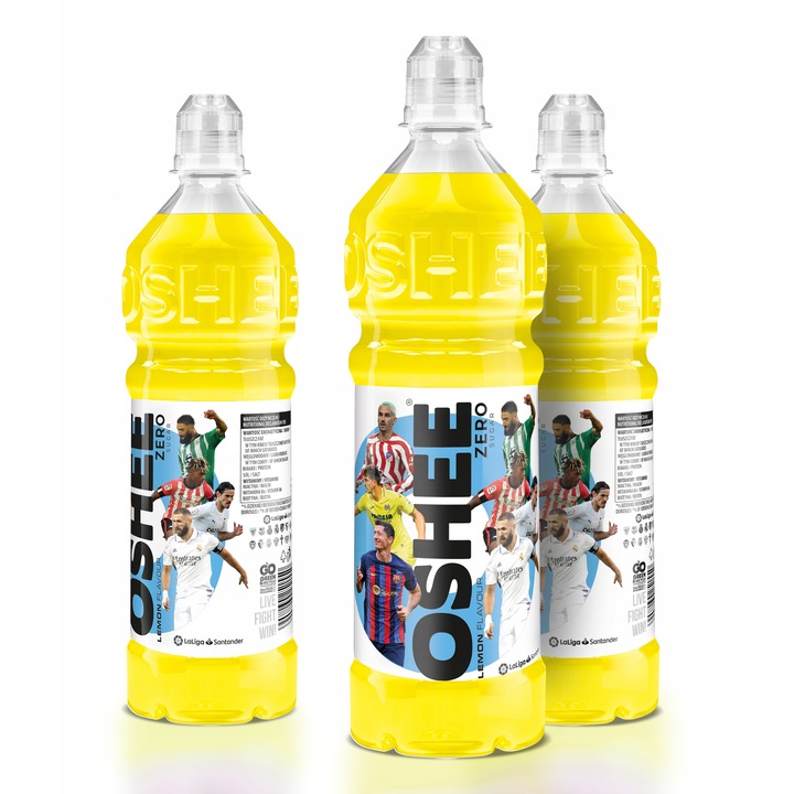 Oshee Zero Sport Drink Napój Cytryna 750ml x6
