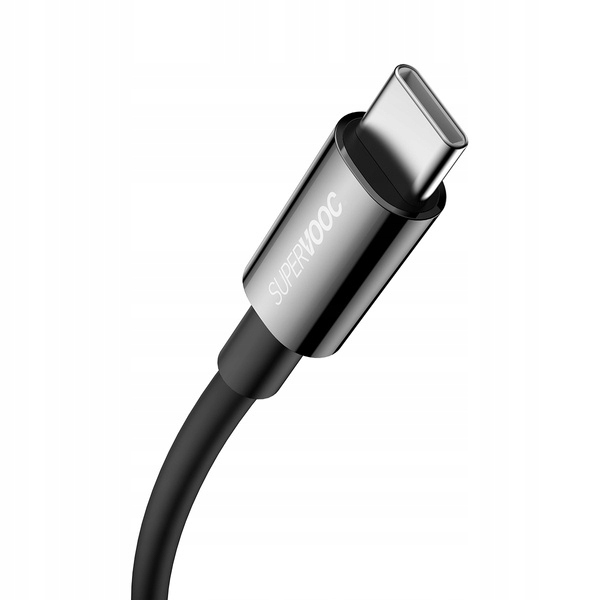 BASEUS MOCNY PRZEWÓD KABEL USB TYPE-C USB-C 65W SUPERVOOC DO OPPO REALME