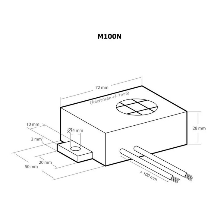 Odstraszacz kun i gryzoni od samochodu Kemo M100N