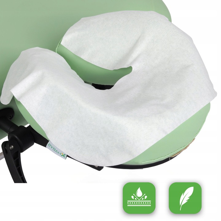 POKRYCIE JEDNORAZOWE NA PODGŁÓWEK 400 SZTUK WYSOKA WYTRZYMAŁOŚĆ HABYS